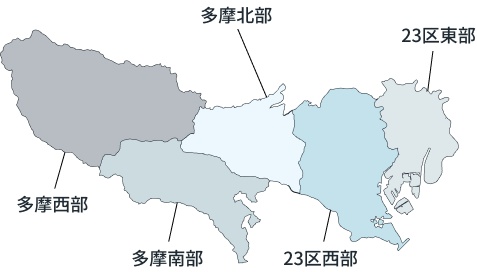 外壁洗浄専門店ウォッシャーズ埼玉の対応エリアマップ。外壁診断士が建物を正しく診断し、地域に密着して誠実な掃除をお届けするサービス提供範囲を紹介。