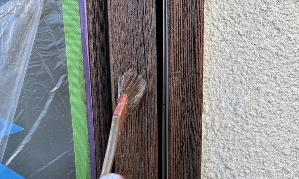 瑞穂区 築20年 外壁4面+土間洗浄+木部塗装